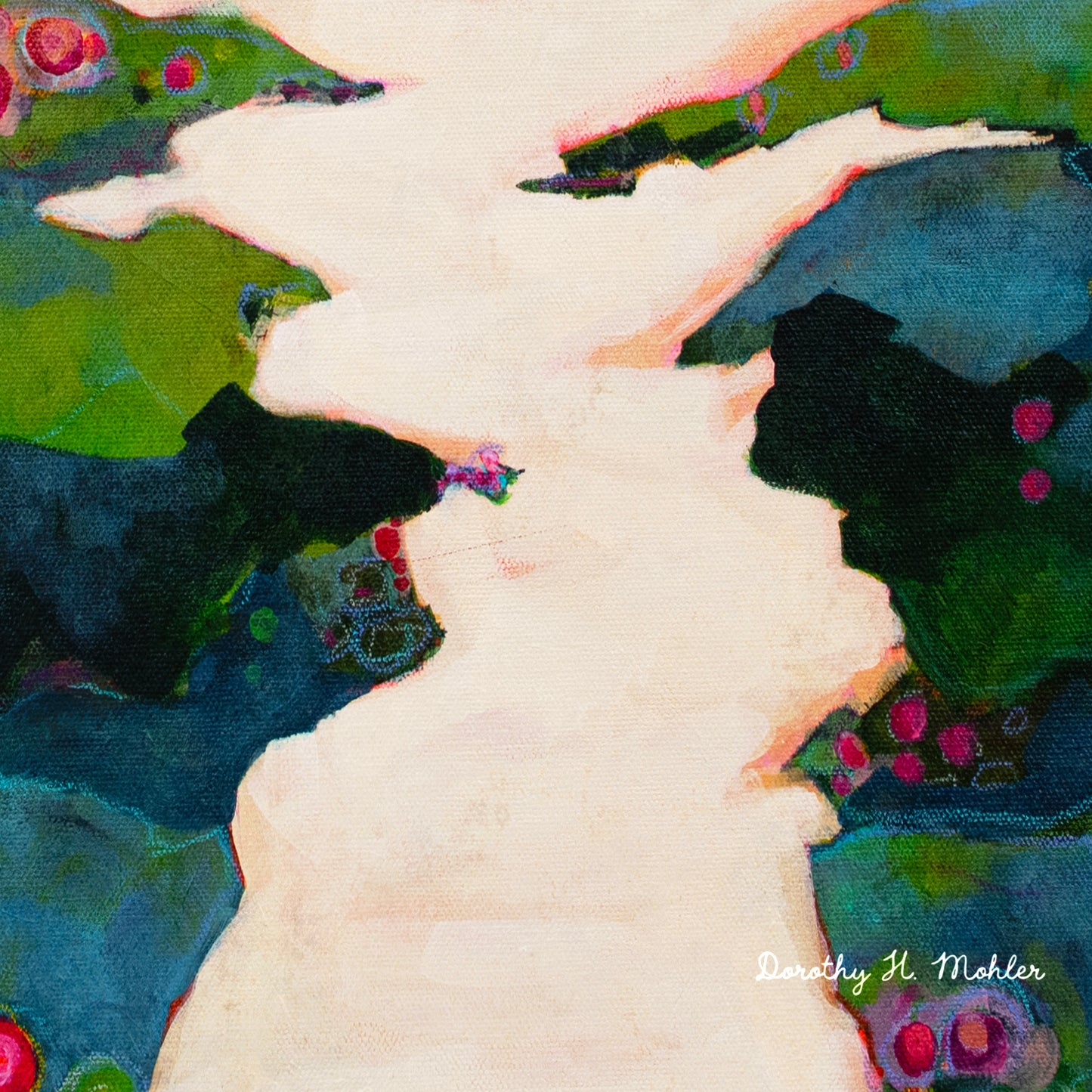 Let’s Just Coast a Bit — Abstract Coastal Landscape Art Print