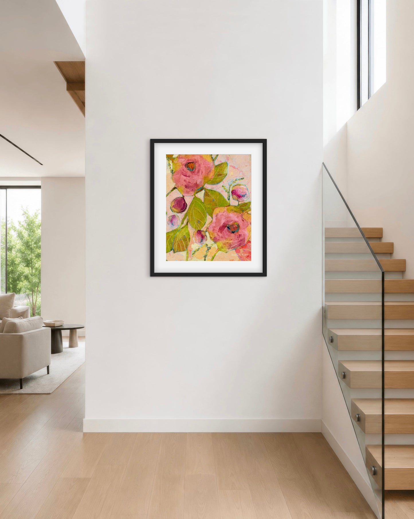 Camelia Fun - Botanical Fine Art Print