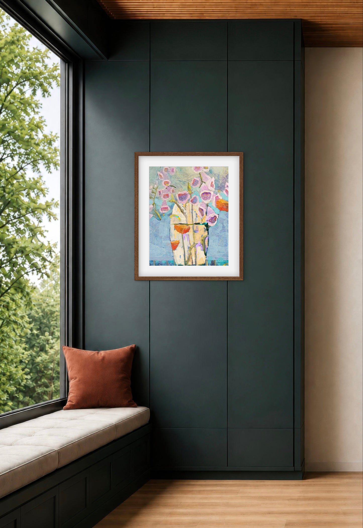 The Thrifted Vase - Botanical Wall Art - contemporary floral fine art