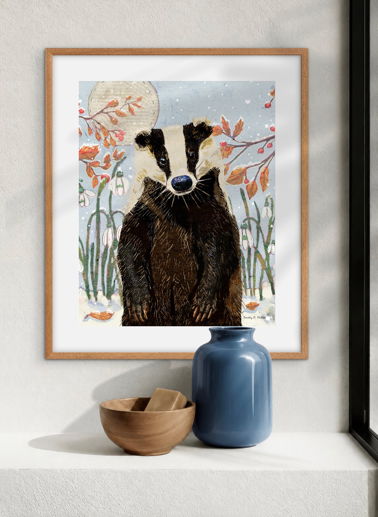 Mr. Badger - Nature Wall Art - Wildlife and Landscape print
