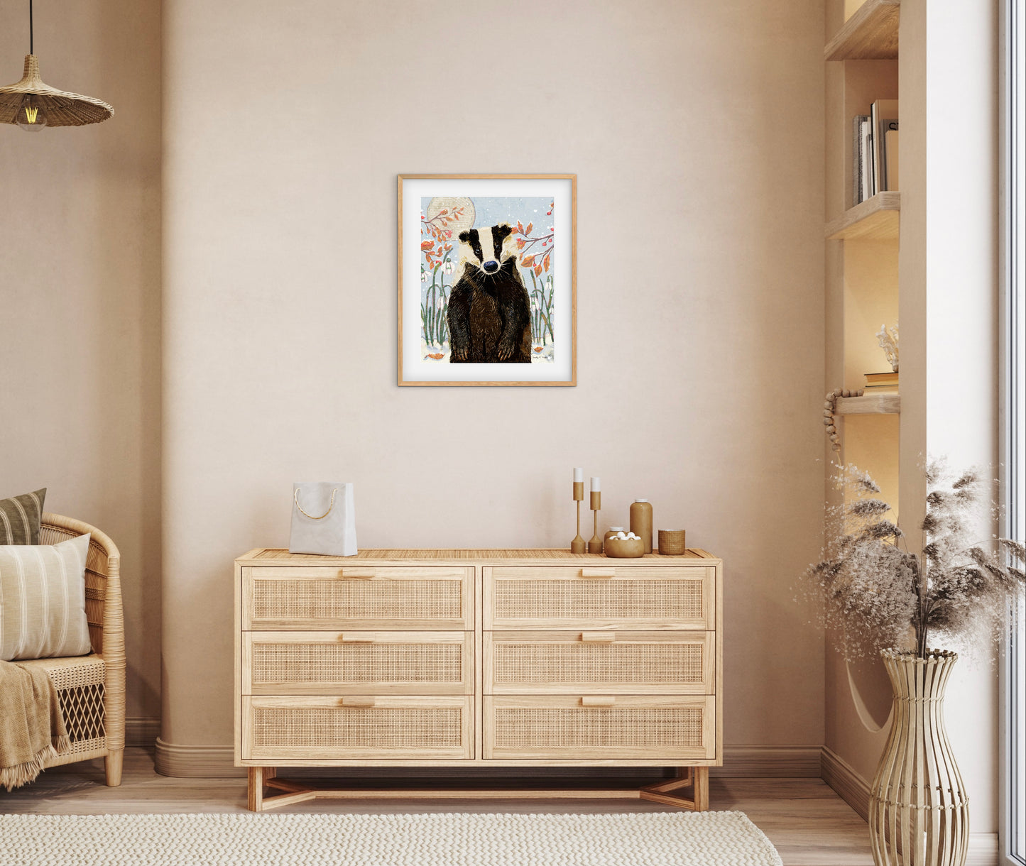 Mr. Badger - Nature Wall Art - Wildlife and Landscape print
