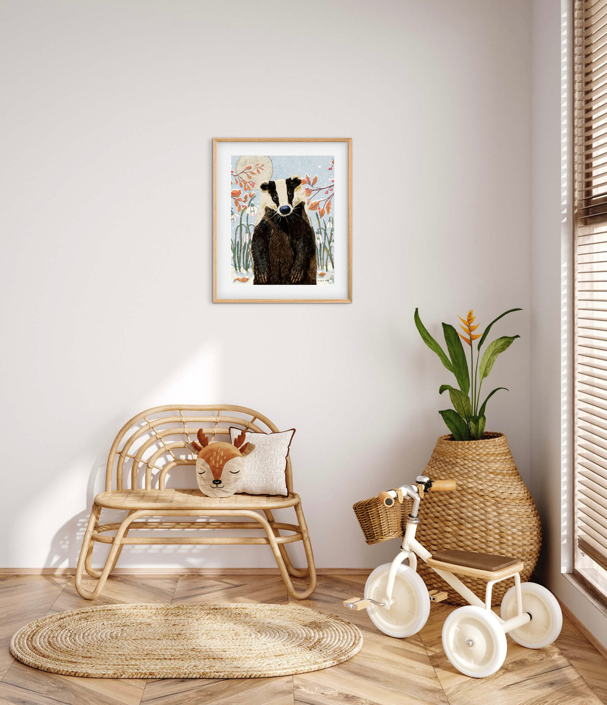 Mr. Badger - Nature Wall Art - Wildlife and Landscape print