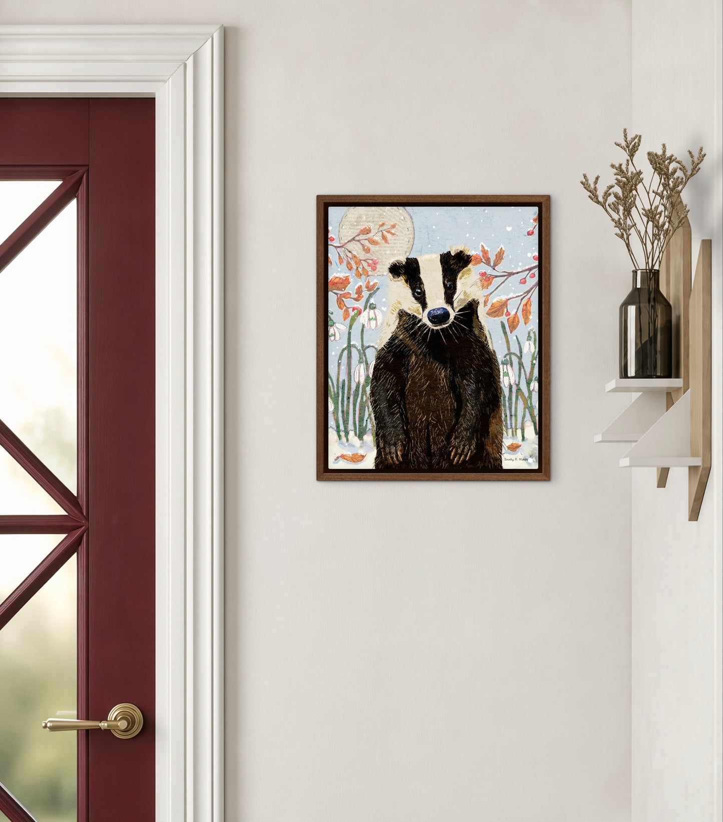 Mr. Badger - Nature Wall Art - Wildlife and Landscape print