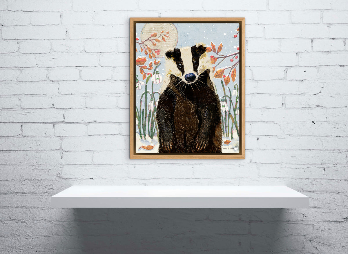 Mr. Badger - Nature Wall Art - Wildlife and Landscape print