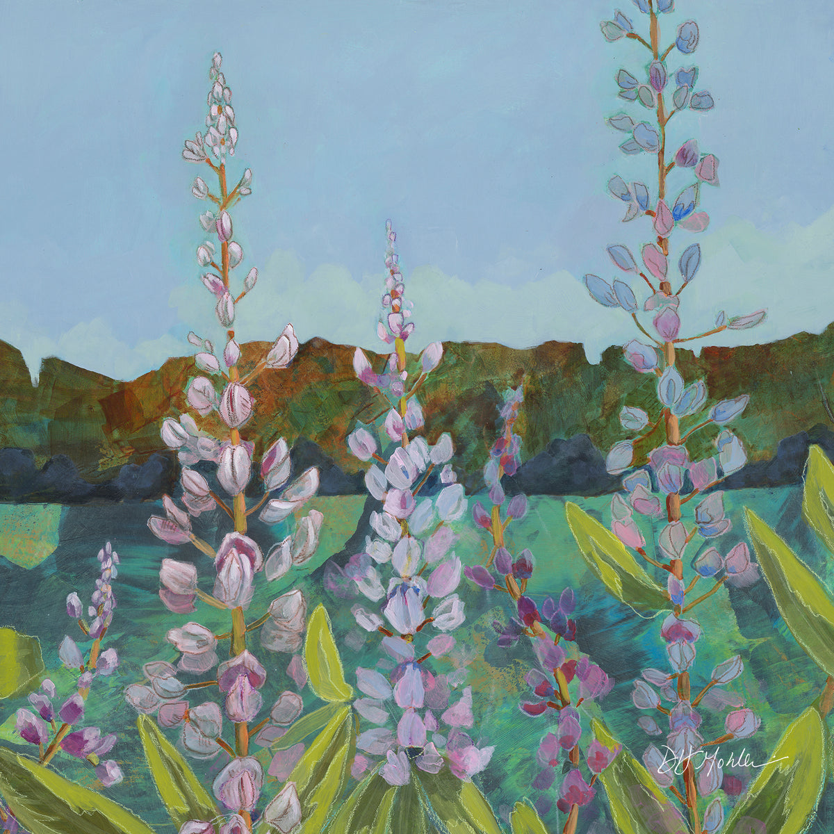 Tall Order - Wood Block Print | Lupine Wall Art