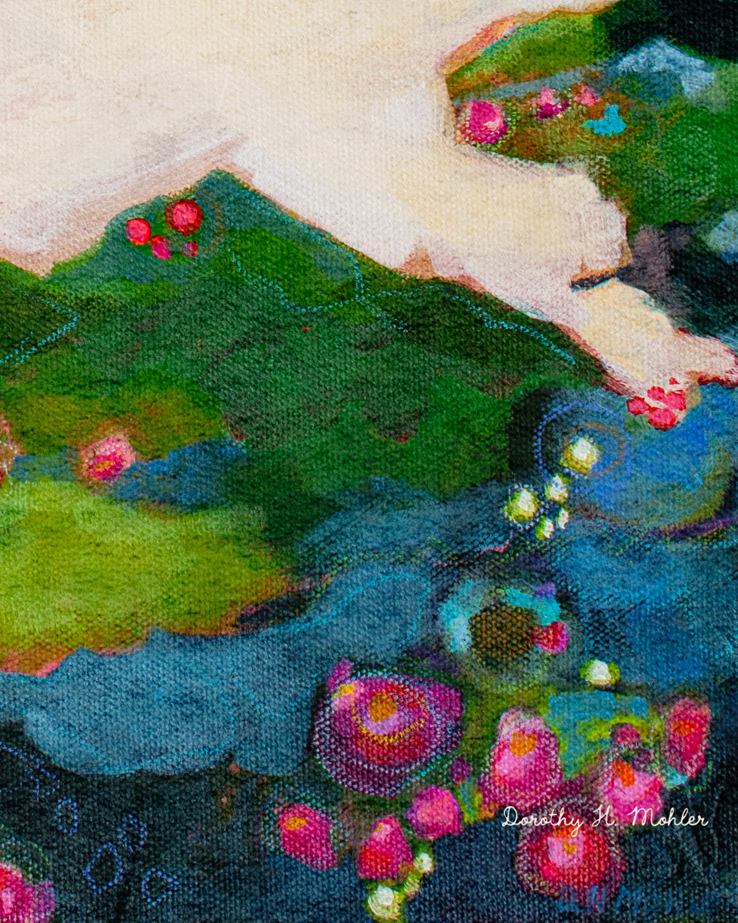 The Coast is Clear — Abstract Coastal Landscape Art Print